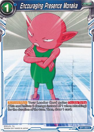 Presencia alentadora Monaka (BT1-054) [Batalla galáctica]