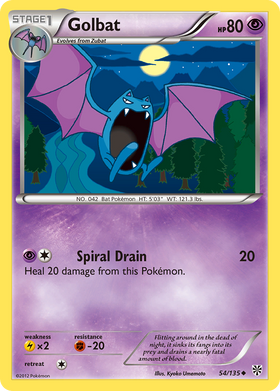 Golbat (54/135) [Blanco y negro: Tormenta de plasma] 