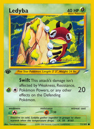 Ledyba (71/105) [Neo Destiny 1.ª edición] 