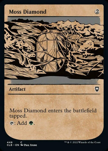 Diamante de musgo (escaparate) [Commander Legends: Battle for Baldur's Gate] 
