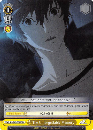 El recuerdo inolvidable (P5/S45-TE08 TD) [Persona 5] 