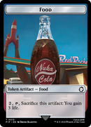 Comida (0013) // Soldado (0004) Ficha de doble cara [Fichas de Fallout] -1