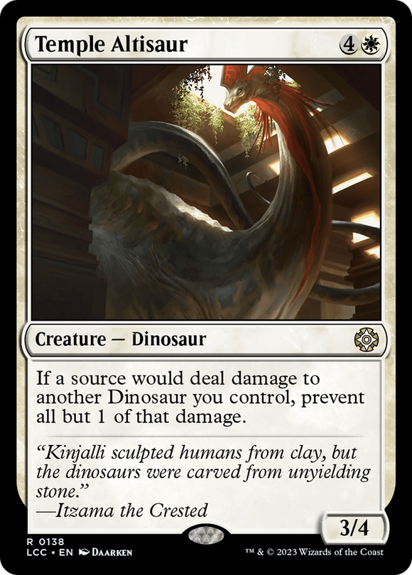 Templo de Altisaur [Las Cavernas Perdidas de Ixalan Comandante] 