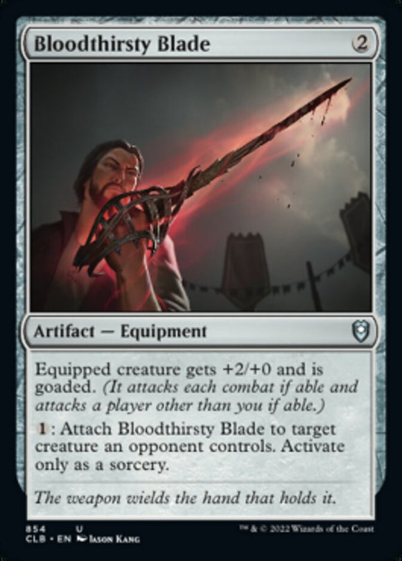 Espada sedienta de sangre [Commander Legends: Battle for Baldur's Gate] 