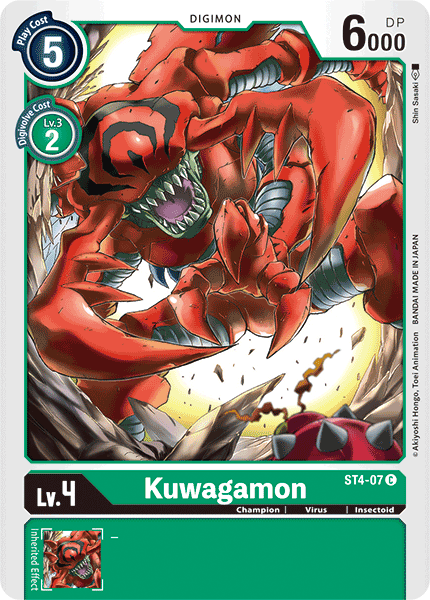 Kuwagamon [ST4-07] [Mazo inicial: Giga Green] 