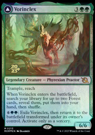 Vorinclex // La gran evolución [Promociones previas al lanzamiento de March of the Machine] 