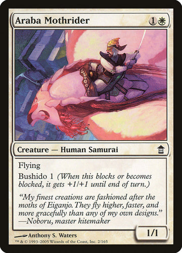 Araba Mothrider [Salvadores de Kamigawa] 