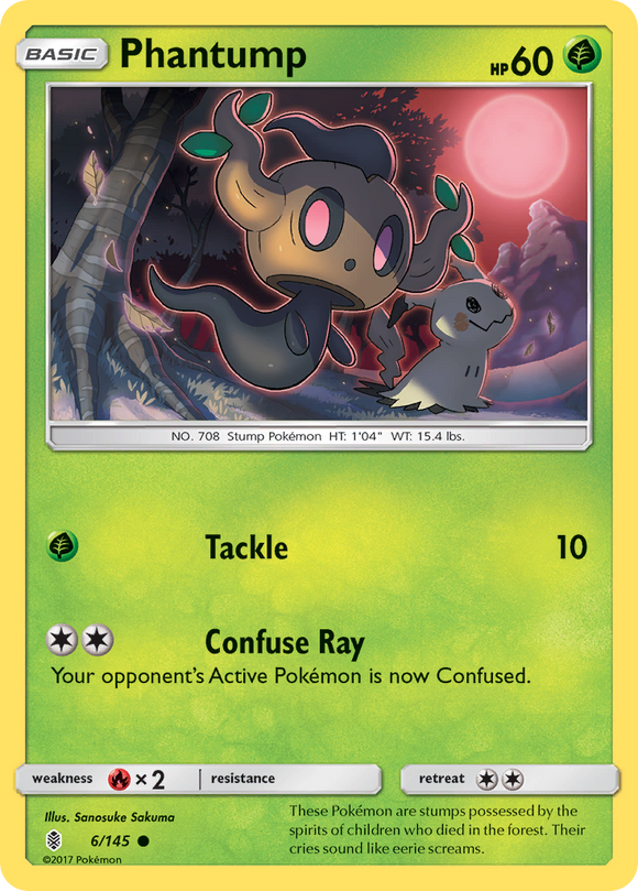 Phantump (6/145) [Sol y Luna: Guardianes en ascenso] 