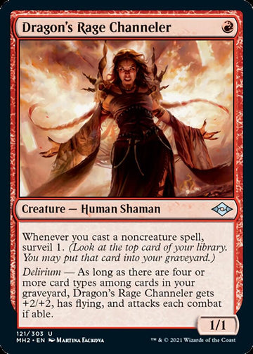 Dragon's Rage Channeler [Modern Horizons 2] - 0