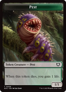 Beast (0006) // Pest Double-Sided Token [Edge of Eternities Commander Tokens]-2