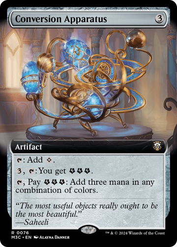 Aparato de conversión (arte extendido) [Modern Horizons 3 Commander] 