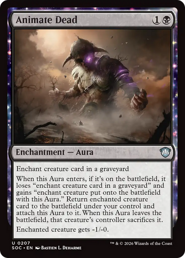 Animate Dead [Secrets of Strixhaven Commander]