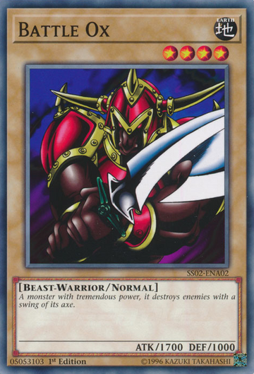 Buey de batalla [SS02-ENA02] Común 