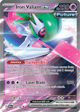 Iron Valiant ex (068) (Tarjeta gigante) [Scarlet &amp; Violet: Paradox Rift] 