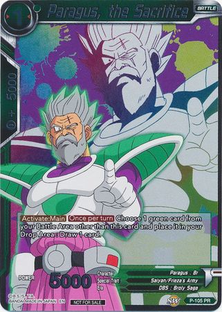 Paragus, el Sacrificio (Paquete de evento 4) (P-105) [Cartas de promoción] 