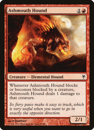Ashmouth Hound [Duel Decks: Sorin vs. Tibalt] - 0
