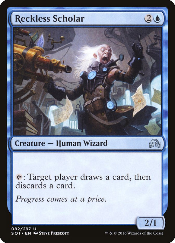 El erudito imprudente [Sombras sobre Innistrad] 