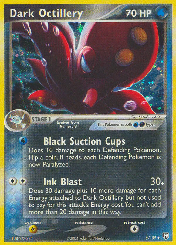 Octillería oscura (8/109) [EX: El Equipo Rocket regresa] 