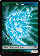 Thopter // Fractal (0004) Double-Sided Token [Secrets of Strixhaven Commander Tokens]-2