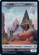 Construct // Drake Double-Sided Token [Zendikar Rising Tokens]-1