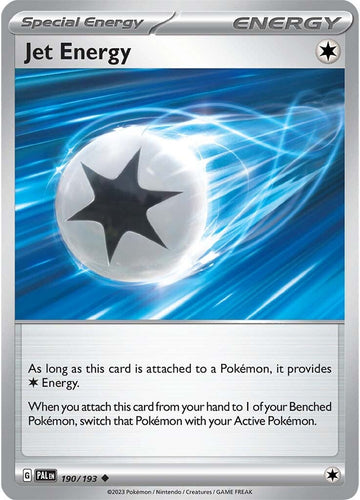Energía Jet (190/193) [Scarlet &amp; Violet: Paldea Evolved] 