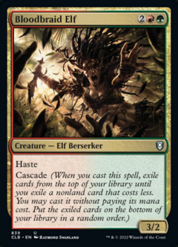 Elfo trenza de sangre [Commander Legends: Battle for Baldur's Gate] 