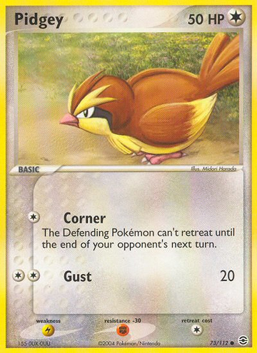Pidgey (73/112) [EX: Rojo Fuego y Verde Hoja] 
