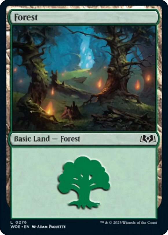 Bosque (0276) [Zonas salvajes de Eldraine] 