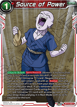 Fuente de poder (BT14-030) [Cross Spirits] 