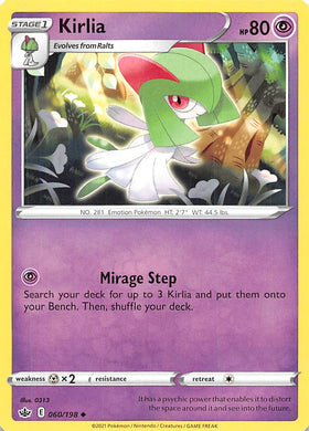 Kirlia (060/198) [Espada y escudo: reinado escalofriante] 