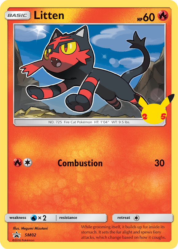 Litten (SM02) [Paquete del primer compañero] 