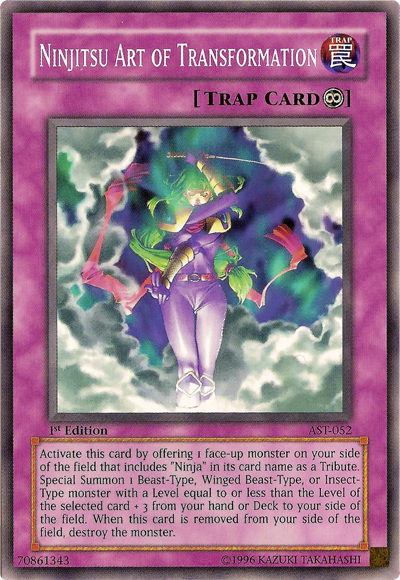Arte Ninjitsu de la Transformación [AST-052] Común 