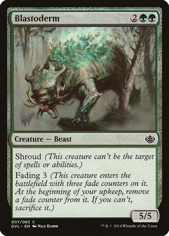 Blastodermo (Garruk vs. Liliana) [Antología de Duel Decks] 