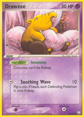 Drowzee (54/109) [EX: El Equipo Rocket regresa] 