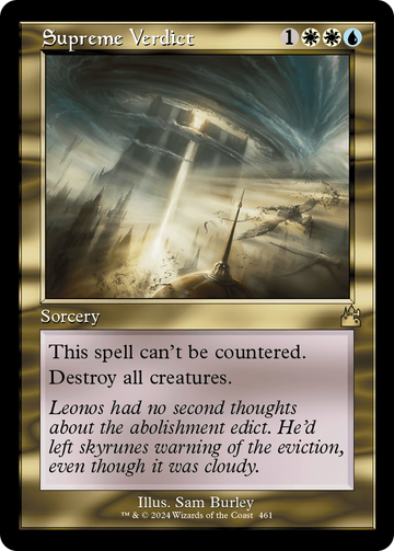 Veredicto supremo (Retro Frame) [Ravnica Remastered] 