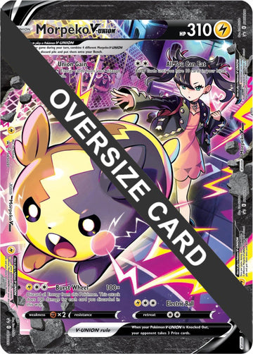 Morpeko V-UNION (SWSH287-290) (Tarjeta gigante) [Sword &amp; Shield: Black Star Promos] 