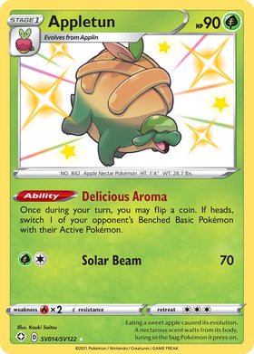 Appletun (SV014/SV122) [Espada y escudo: destinos brillantes] 