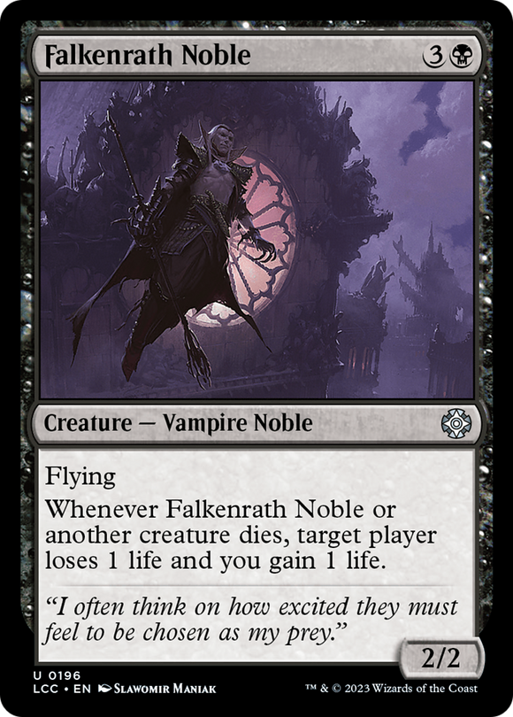 Falkenrath Noble [Las cavernas perdidas de Ixalan Comandante] 