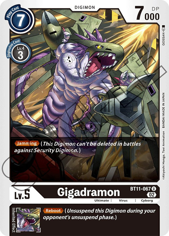 Gigadramon [BT11-067] [Fase dimensional] 
