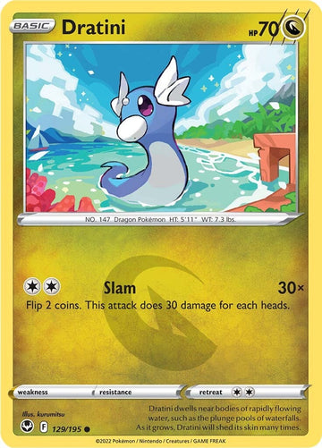 Dratini (129/195) [Espada y escudo: Tempestad de plata] 