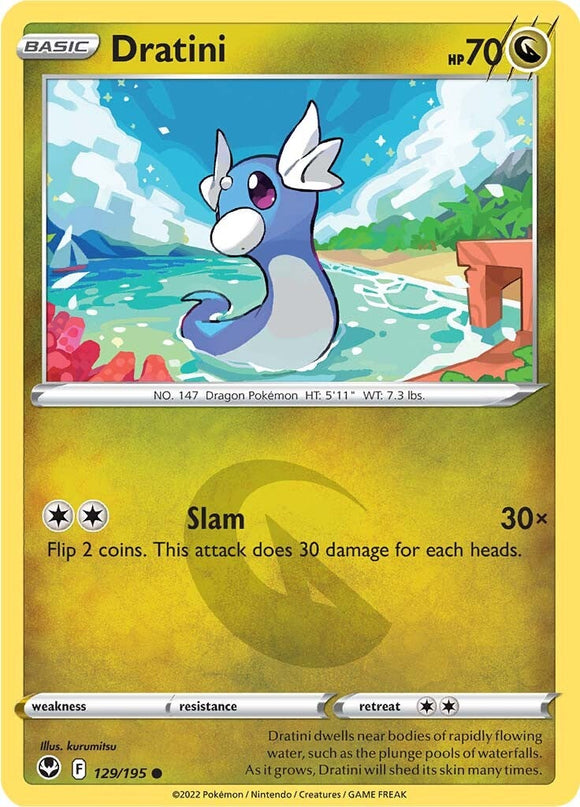 Dratini (129/195) [Espada y escudo: Tempestad de plata] 
