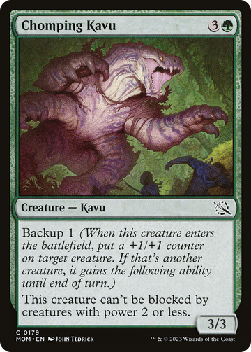 Kavu masticador [Marcha de la máquina] 