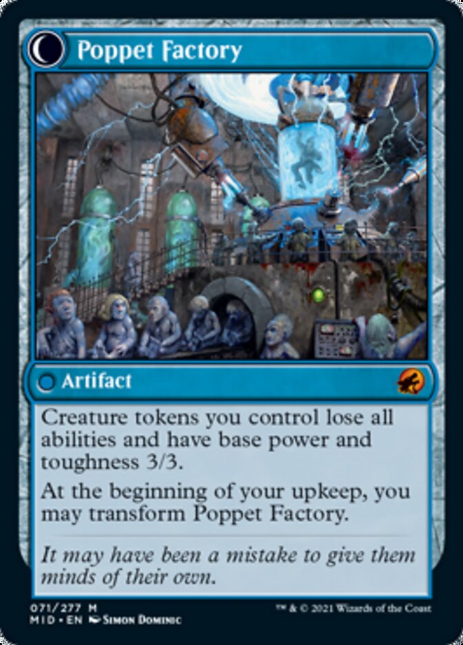 Poppet Stitcher // Poppet Factory [Innistrad: Midnight Hunt] - 0