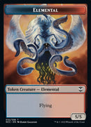 Elemental (032) // Rogue Double-Sided Token [Streets of New Capenna Commander Tokens]-1