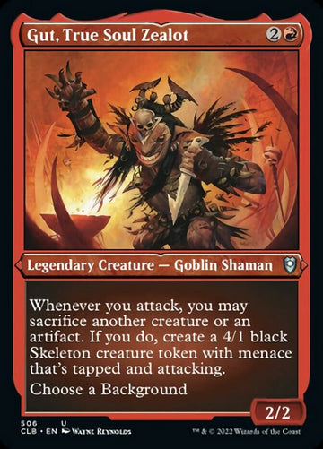Gut, alma verdadera Zealot (lámina grabada) [Commander Legends: Battle for Baldur's Gate] 