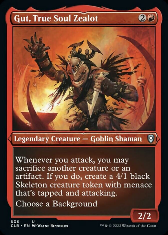 Gut, alma verdadera Zealot (lámina grabada) [Commander Legends: Battle for Baldur's Gate] 