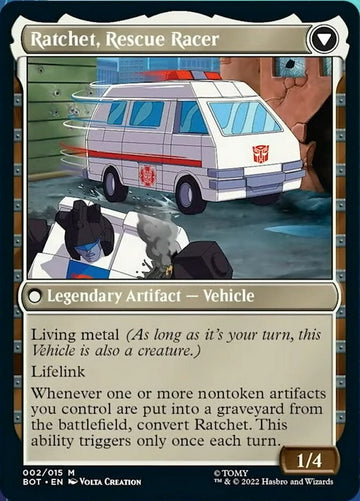 Ratchet, Field Medic // Ratchet, Rescue Racer [Transformers] - 0