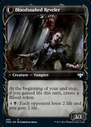 Buscador de sangre inquieto // Juerguista empapado de sangre (marco de colmillo de exhibición) [Innistrad: Crimson Vow] -2