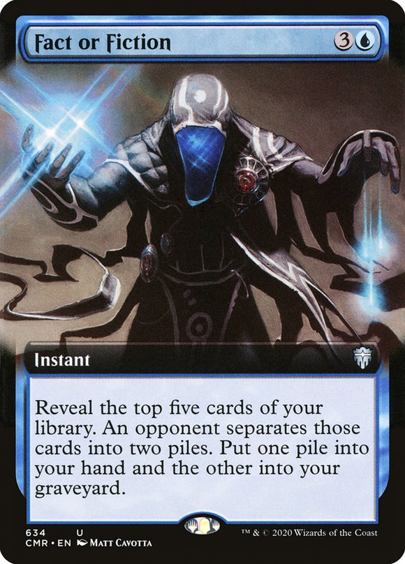 Realidad o ficción (ilustración ampliada) [Commander Legends] 