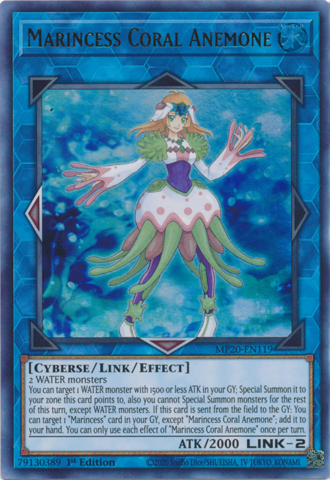 Anémona coral Marincess [MP20-EN119] Ultra rara 